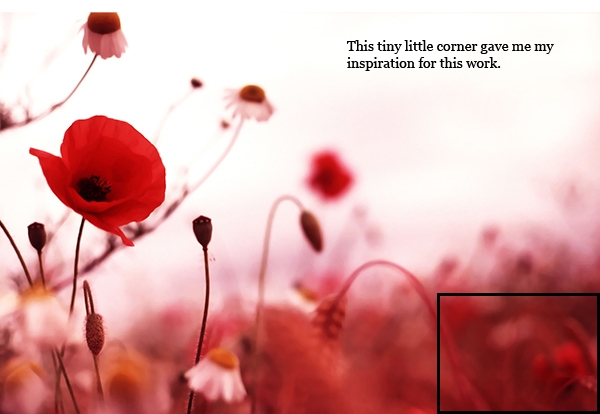 Creation of Into the Ruby Mist: Step 1